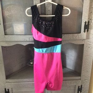Dance/gymnastics one piece